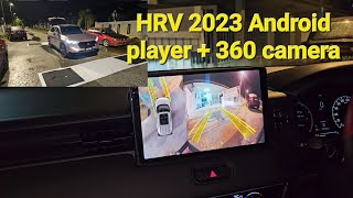 JOB BERAT  ALL NEW HRV 2023 ANDROID PLAYER  360 CAMERA [upl. by Dressler]