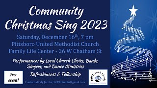 Community Christmas Sing 2023 [upl. by Adnawahs]