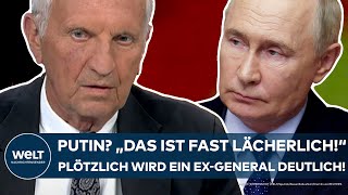 UKRAINEKRIEG PutinReaktion quotDas ist fast lächerlichquot Plötzlich wird ein ExGeneral sehr deutlich [upl. by Hgielram]