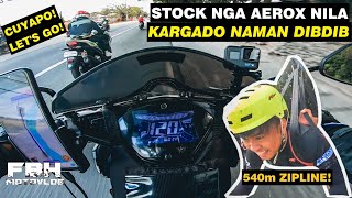 LOADED VS STOCK  AEROX MIO NMAX RIDE  FBH MotoVlog [upl. by Aim940]