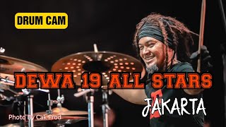 DRUM CAM DEWA 19  PANGERAN CINTA  GBK [upl. by Nerahs]