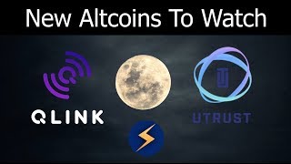 Top Brand New Altcoin Cryptocurrency To Watch in 2018  UTRUST amp QLINK [upl. by Lateh]