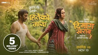 Hitai Ko Maya  Dimaag Kharaab Movie Song  Khagendra Lamichhane Swastima Khadka  Sugam Indrakala [upl. by Anifesoj834]