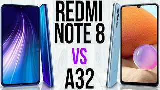 Redmi Note 8 vs A32 Comparativo [upl. by Tufts]