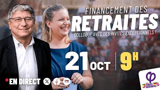 🔴 Colloque Financement des retraites [upl. by Etsirhc]