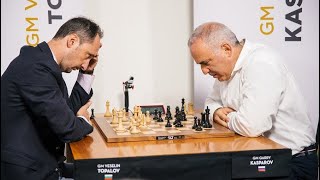 Immortal game  Garry Kasparov vs Veselin Topalov 1999 [upl. by Nairdna]