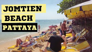 Pattayas Jomtien Beach  Must Visit Beautiful Beach in Thailand [upl. by Vine323]