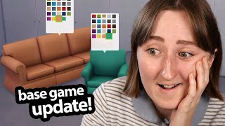 the sims just got a MASSIVE swatch update 650 new swatches [upl. by Aufa403]