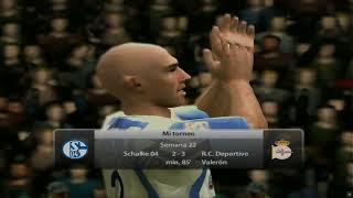 Superliga 6  Jornada 22  Schalke 04  Depor  FIFA 06 [upl. by Thema977]