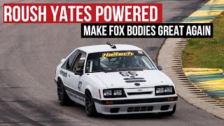 800hp Fox Body w Modernized Double Wishbone  Multilink Suspension [upl. by Warms]