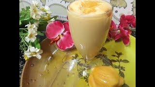 Jackfruit Milkshake Recipe in TamilHow to make jackfruit milkshake [upl. by Laroy]