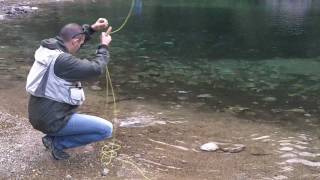 Pesca a mosca secca al lago dei caprioli [upl. by Kramlich]