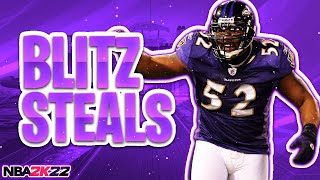 GET STEALS EVERY PLAY IN NBA 2k22 BLITZ STEALS BUMP STEALS [upl. by Rosamund]