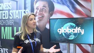 Globalfys Founder and CEO Eva Palatinsky at eCommerce Expo [upl. by Moulden849]