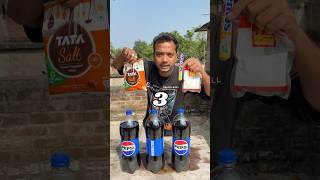 Pepsi Vs Mentossaltbaking soda konsa jada risetion hoga  Bengali mini blog shorts 😱 [upl. by Josepha]