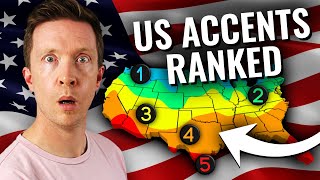 13 American Accents Ranked EASIEST to HARDEST to Understand [upl. by Baruch905]