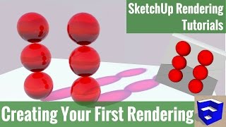 GET STARTED RENDERING IN SKETCHUP  Creating Your First Render with Twilight Render  Step by Step [upl. by Kahlil]