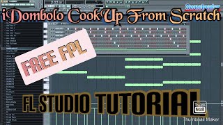 iDombolo Cook Up From Scratch  Fl Studio Gqom Tutorial 2021🔥 [upl. by Baer963]