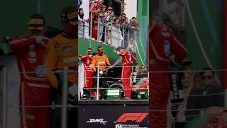 Lando Norris on the podium in Mexico 🤩🧡 trending formula1 landonorris f1 mexicogp [upl. by Toile461]