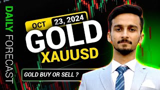 GOLD BUY OR SELL GOLDXAUUSD DAILY FORECAST  23 OCTOBER LIVE ANALYSIS xauusdforecast [upl. by Emelita184]