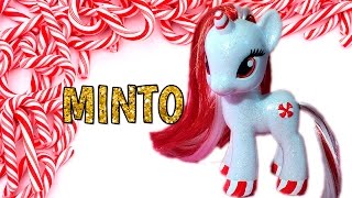 MINTO THE PEPPERMINT PONY  Fan Custom Friday 12  Custom OC Pony Giveaway by MandaPanda FCF [upl. by Cumings278]