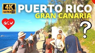 PUERTO RICO to AMADORES Walk Gran Canaria 🔴 Bahia Blanca Apartments to Amadores Beach [upl. by Whale]