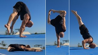 Over 40 Calisthenics Training App HOW I LEARNT THESE SKILLS [upl. by Arundell]