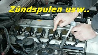 Zündspule  Kerzen wechseln I BMW E36 I [upl. by Garretson]