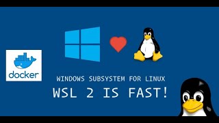 Running Docker Desktop with WSL2 on Windows 10 [upl. by Ahsekram]