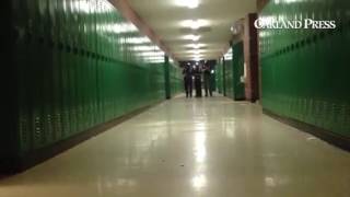 OakTAC officers clearing school hallways before confronting quotactive shooterquot in training exercise in [upl. by Alekim]