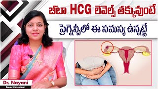 లెవెల్ ఇంతుంటే గర్భం  Low Beta HCG Values in Early Pregnancy  Pregnancy Test  Dr Nayani Ferty9 [upl. by Wendin688]