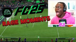 Top RAGE MOMENTS In EA FC 25 [upl. by Ethbin579]