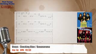 🎙 Venus  Shocking Blue  Bananarama Vocal Backing Track with chords and lyrics [upl. by Ecnarwal]