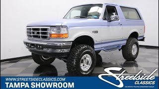 1996 Ford Bronco XLT 4X4 for sale  1924 TPA [upl. by Notnyw]