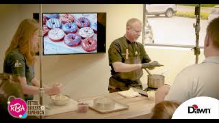 Strawberry Mousseline Demo  Chef Raymond Blanchard [upl. by Nive]