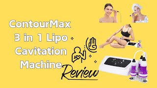 Honest Review 3 in 1 Lipo Cavitation Machine for Fat Removal amp Antiaging  Before and After Photos [upl. by Emirak924]