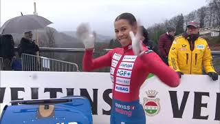 IBSF 2 woman bobsleigh Heat 1 Winterberg 20222023 Worldcup 4 [upl. by Epolenep]