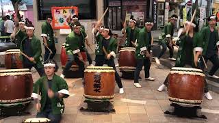 Taiko in Sakae Nagoya neighborhood [upl. by Jarib]