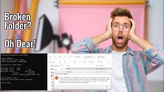 Broken Folder Nightmare Windows Cant Access It [upl. by Atirahc]