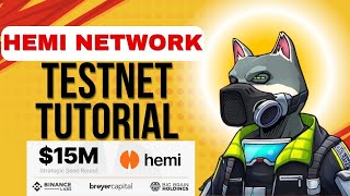 Hemi Network Testnet Tutorial  15M raised from Binance Labs  crypto airdrop [upl. by Kcyred455]