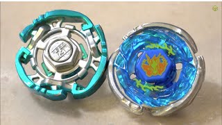 BATTLE Storm Pegasus 105RF VS Pegasus 85RF Original MFH  Beyblade Metal Fusion [upl. by Neryt]