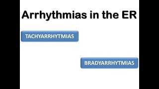 Management of arrhythmias in the ER Dr Sherif Altoukhy [upl. by Nylanna]