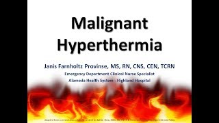 Malignant Hyperthermia [upl. by Dragelin]