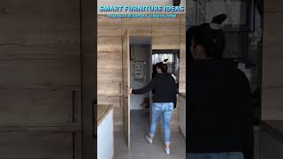 Amazing Transforming Space Saving Furniture 🛋️Cool Murphy Bed Ideas for Small Home Space Innovations [upl. by Sikras]