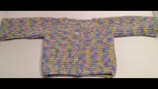 MAGLIA TUTORIAL COME FARE UN CARDIGAN DA BAMBINOA parte 2 di 2 [upl. by Fleeta]