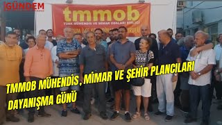 TMMOB Mühendis Mimar ve Şehir Plancıları Dayanışma Günü [upl. by Hotchkiss23]