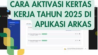 CARA INPUT KERTAS KERJA TAHUN 2025 DI APLIKASI RKAS [upl. by Leirol483]