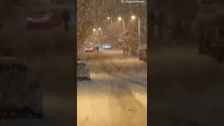 Crazy driving conditions in Castlebar Town Ireland shorts ireland [upl. by Wendy]