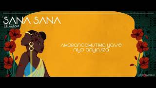 SemG Dile x Eesam  SANA SANA Lyric Video [upl. by Martinelli]