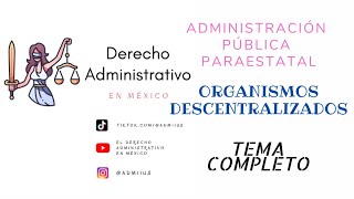 ORGANISMOS DESCENTRALIZADOS TEMA COMPLETO LITIO PARA MÉXICO quotLITIOMXquot [upl. by Annawt]